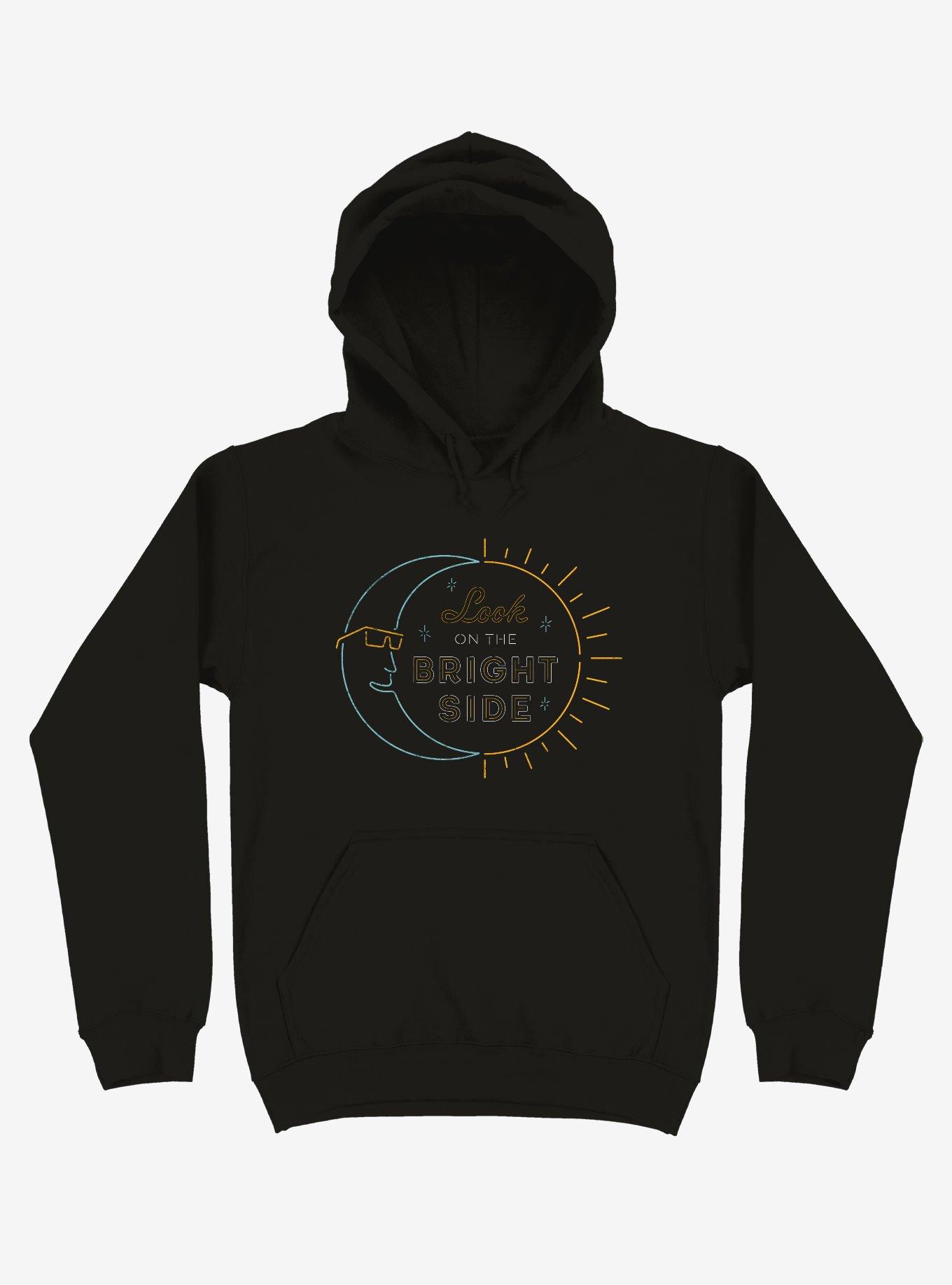 Sun And Moon Bright Side Hoodie, BLACK, hi-res