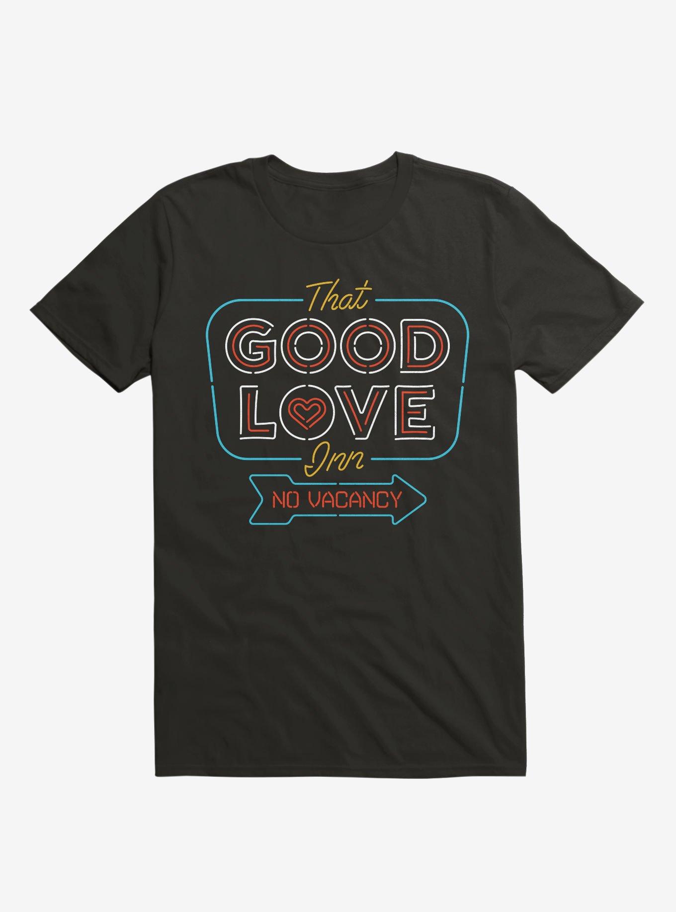 Good Love Inn No Vacancy T-Shirt, BLACK, hi-res