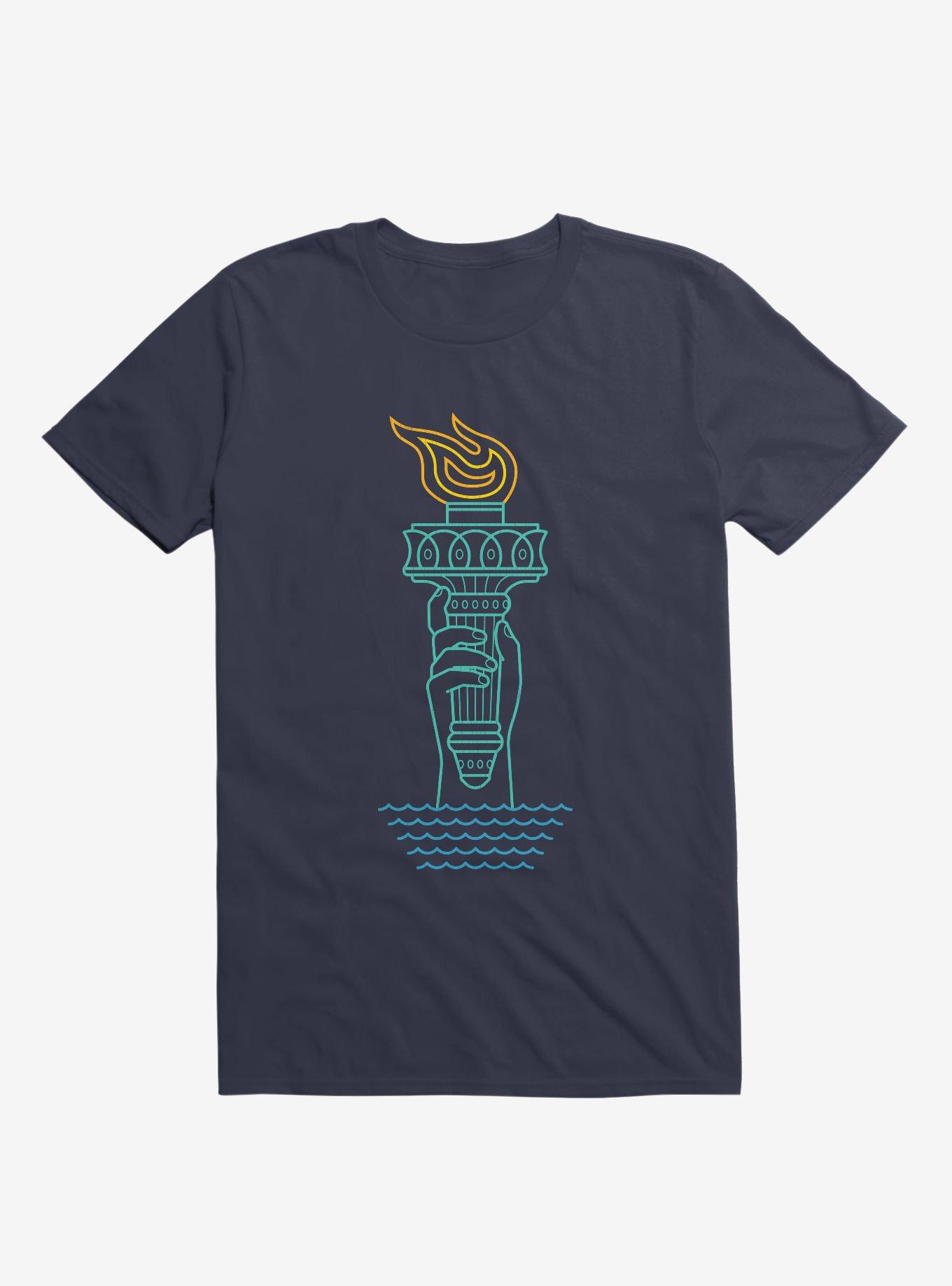Rising Tide Statue Of Liberty T-Shirt, , hi-res