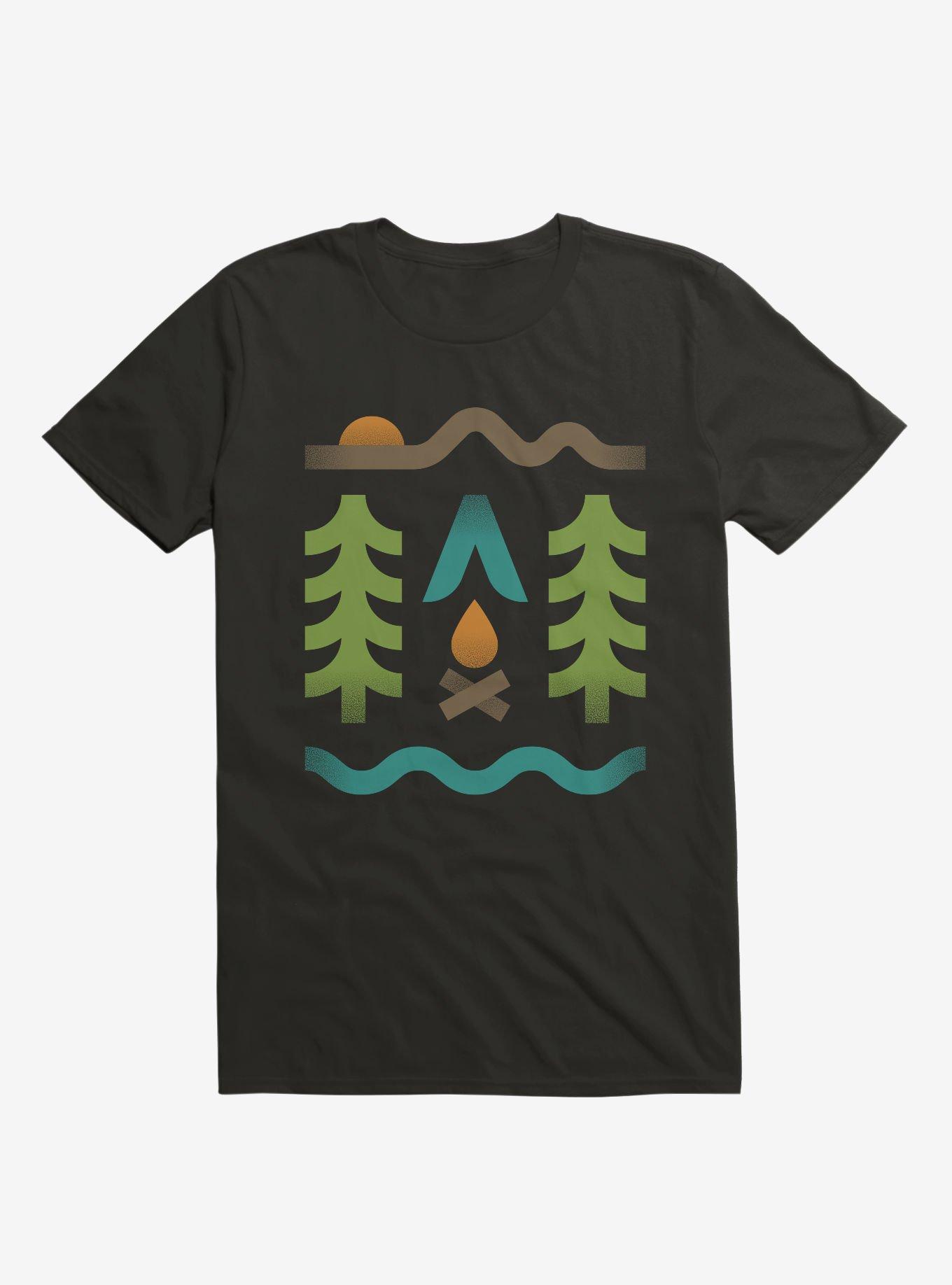 Simple Pleasures Forest Symbols T-Shirt, , hi-res