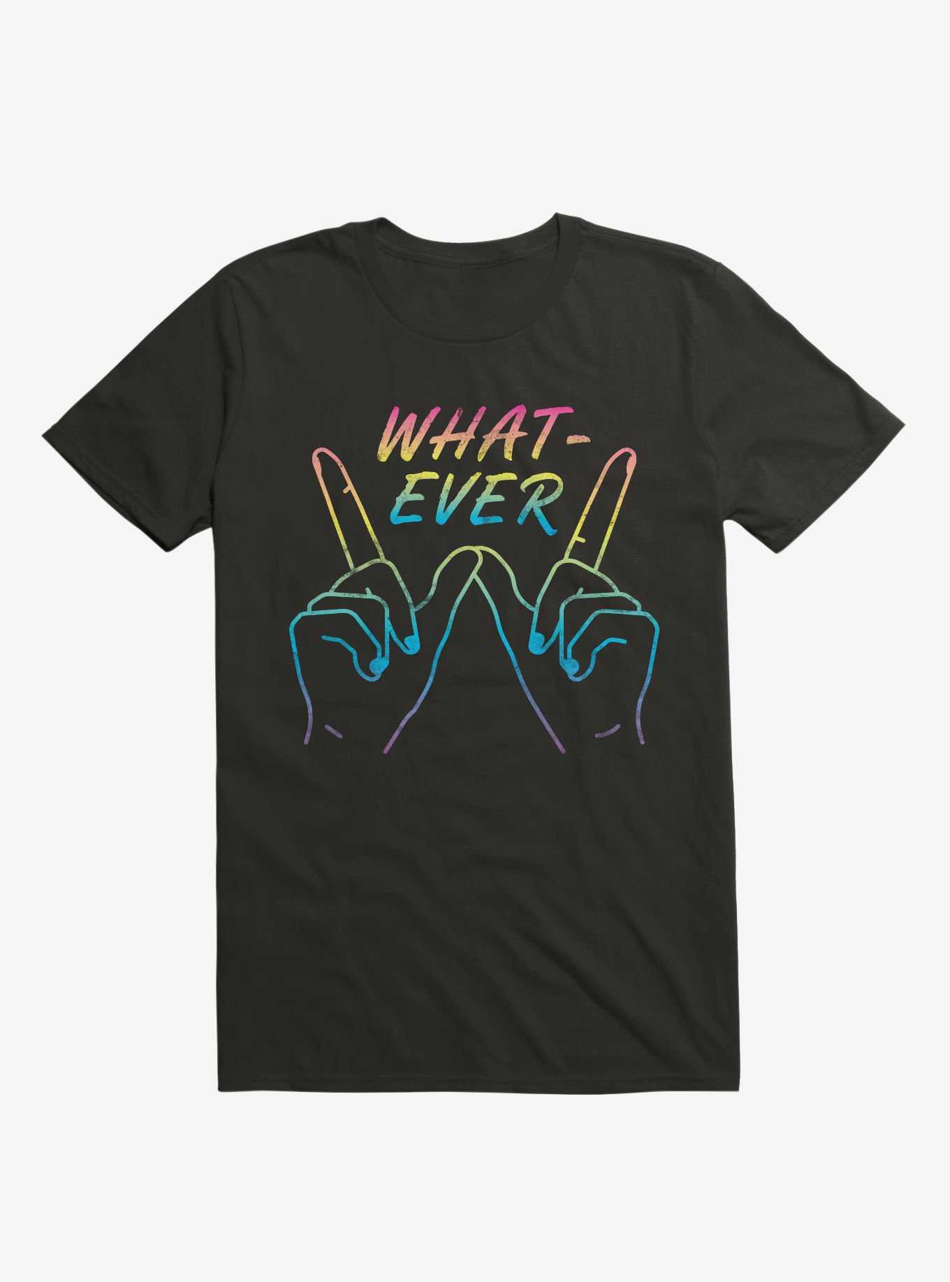 Whatever Neon Hands T-Shirt, , hi-res