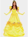 3 Pc Bell Of The Ball Costume, YELLOW, hi-res
