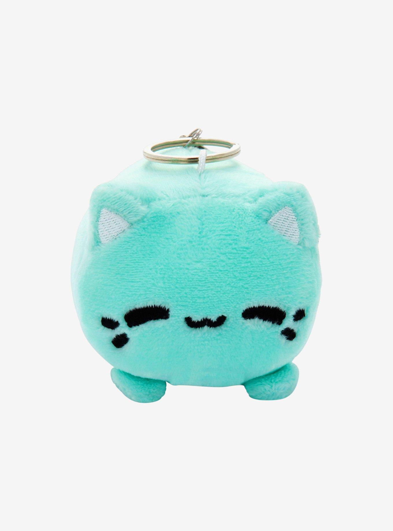 Tasty Peach Meowchi Mint Plush Key Chain, , hi-res