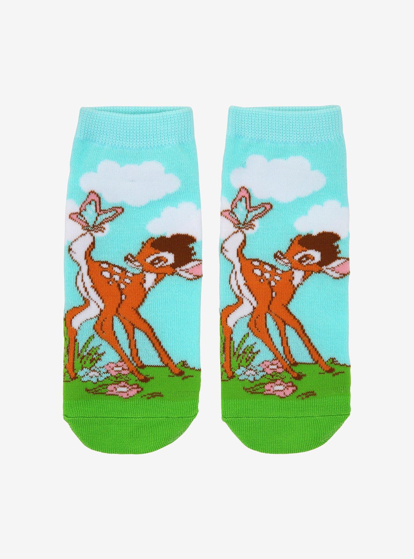 Disney Bambi No-Show Socks, , hi-res
