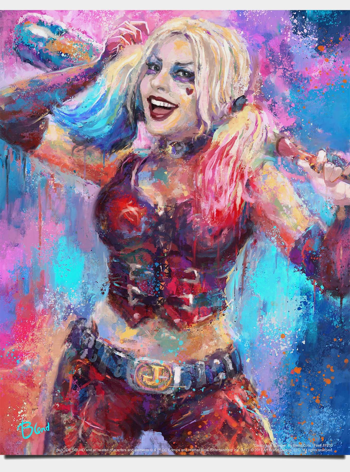 DC Comics Daddy'S Little Monster Art Print, , hi-res