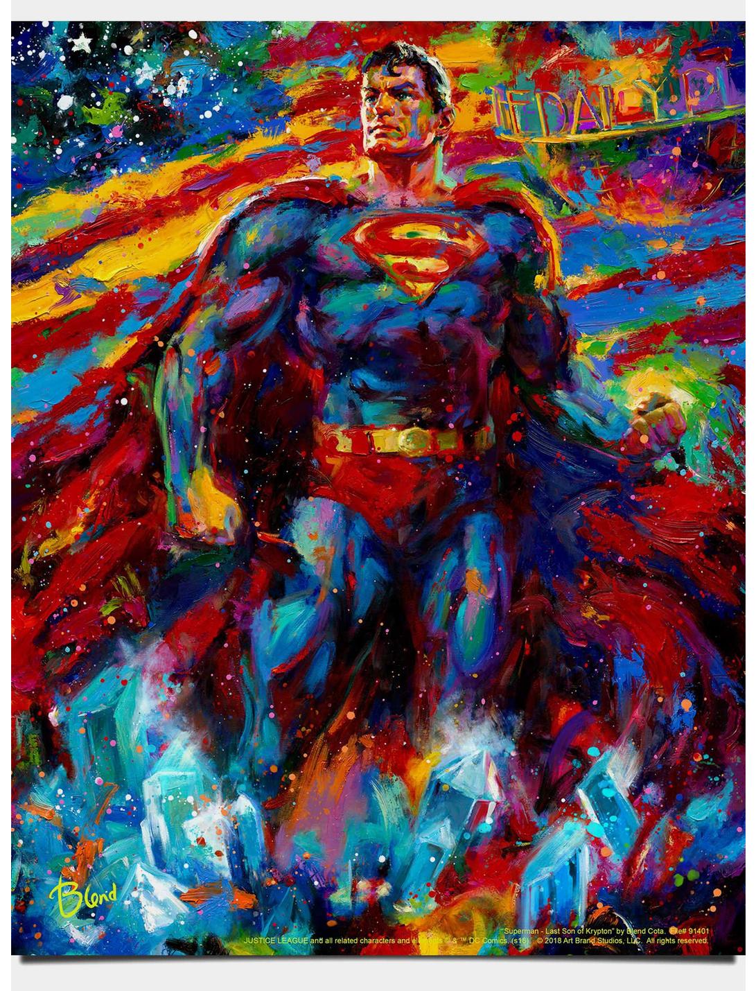 DC Comics Superman Last Son Of Krypton Art Print, , hi-res