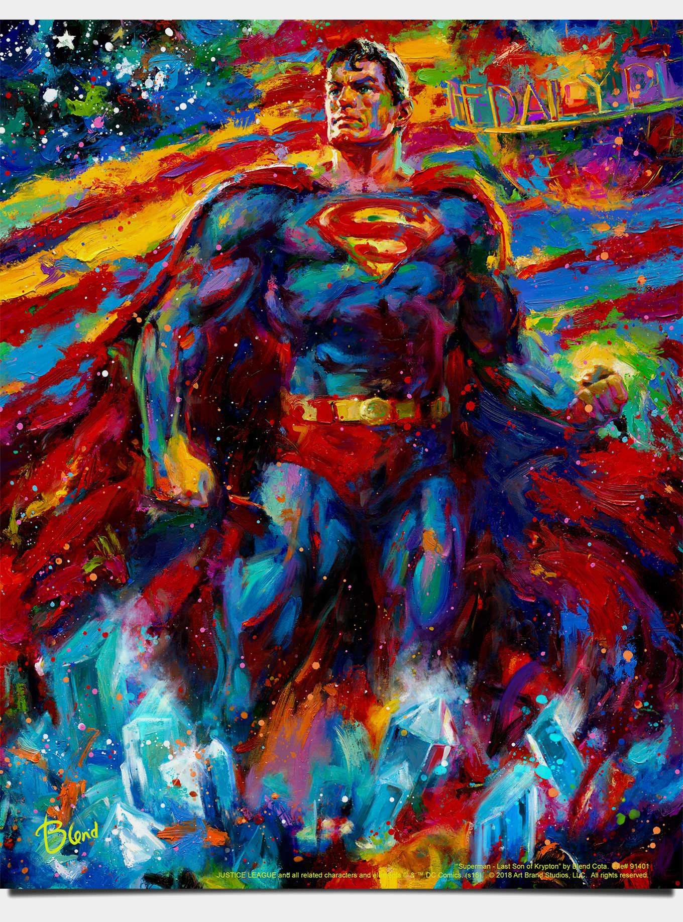 DC Comics Superman Last Son Of Krypton Art Print, , hi-res