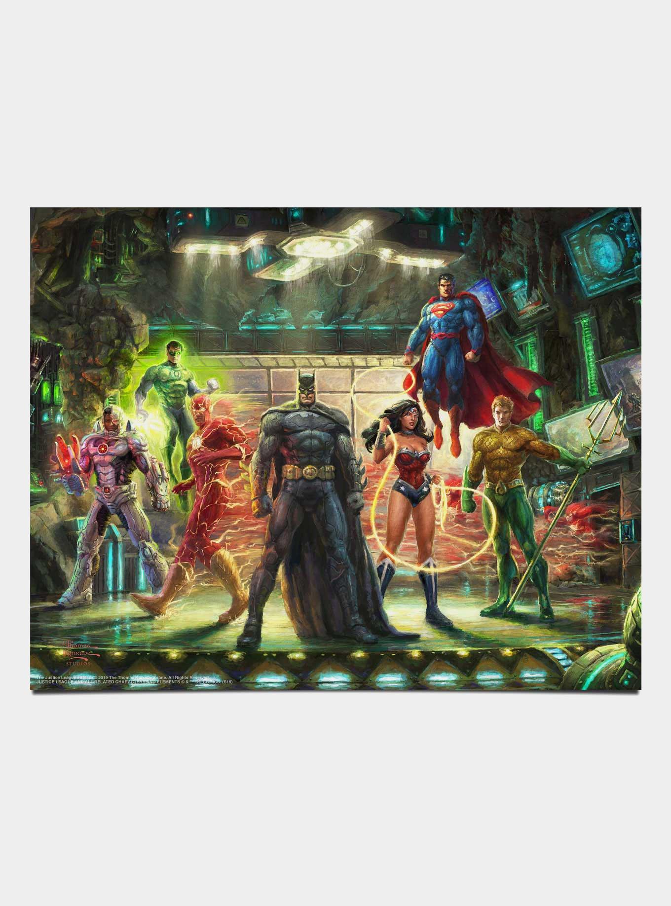 DC Comics The Justice League Art Prints, , hi-res