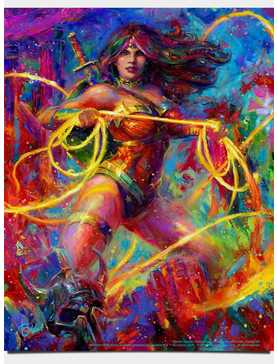 DC Comics Wonder Woman Champion Of Themyscira Art Print, , hi-res