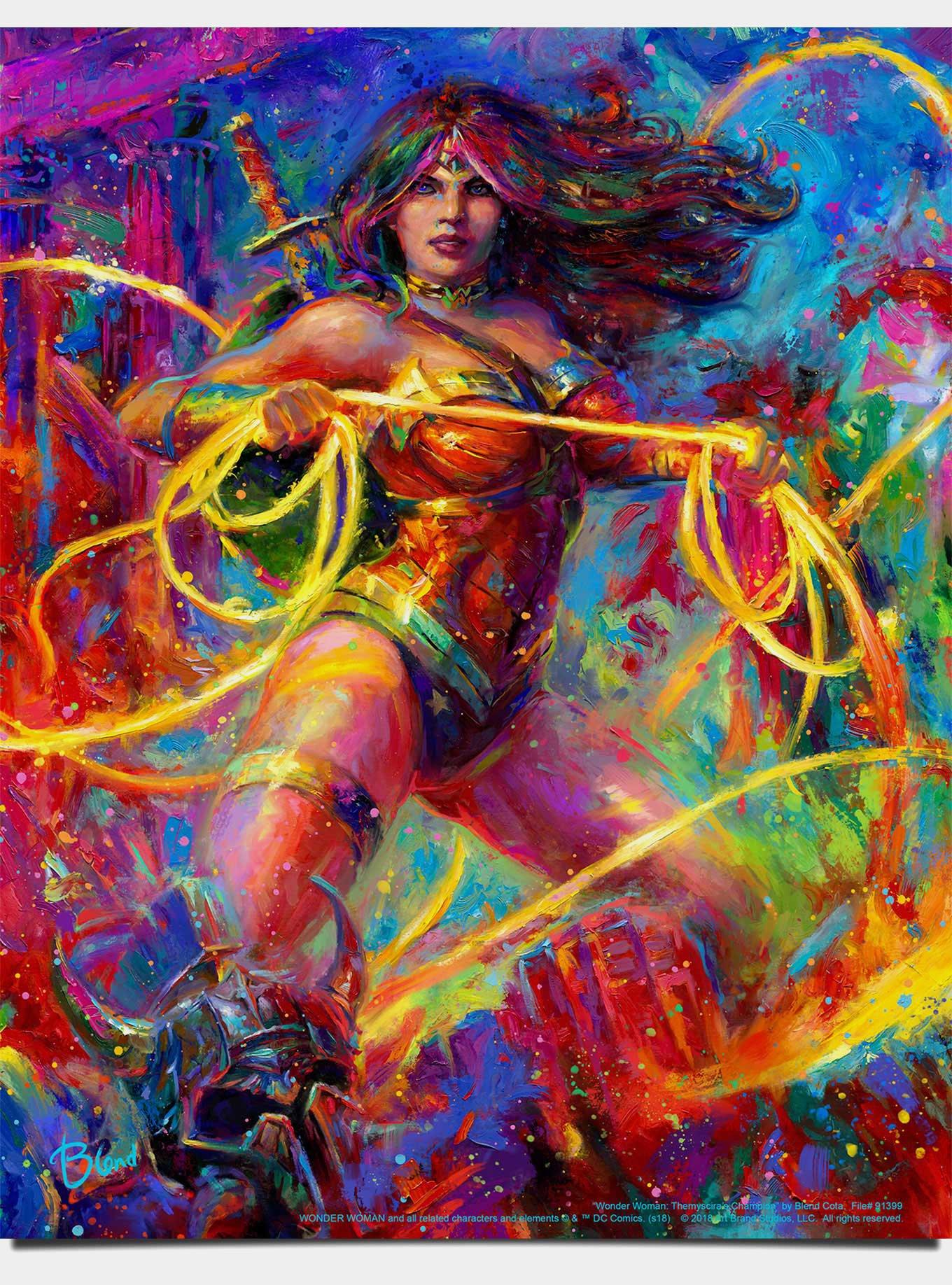 DC Comics Wonder Woman Champion Of Themyscira Art Print, , hi-res