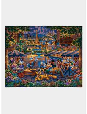 Disney Mickey And Friends Painting In Paris Art Prints, , hi-res