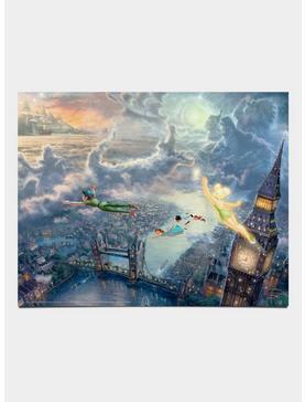 Disney Peter Pan Tinker Bell And Peter Pan Fly To Neverland 11" x 14" Art Print, , hi-res