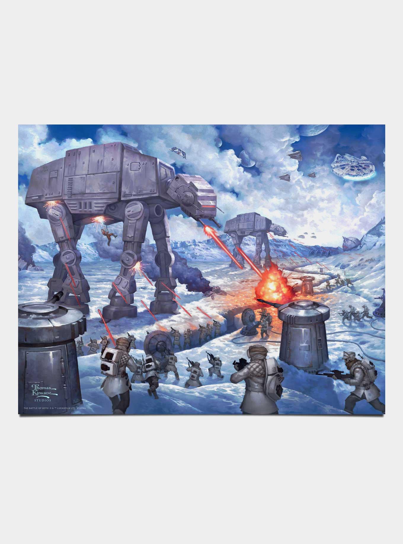 Star Wars The Battle Of Hoth Art Prints, , hi-res