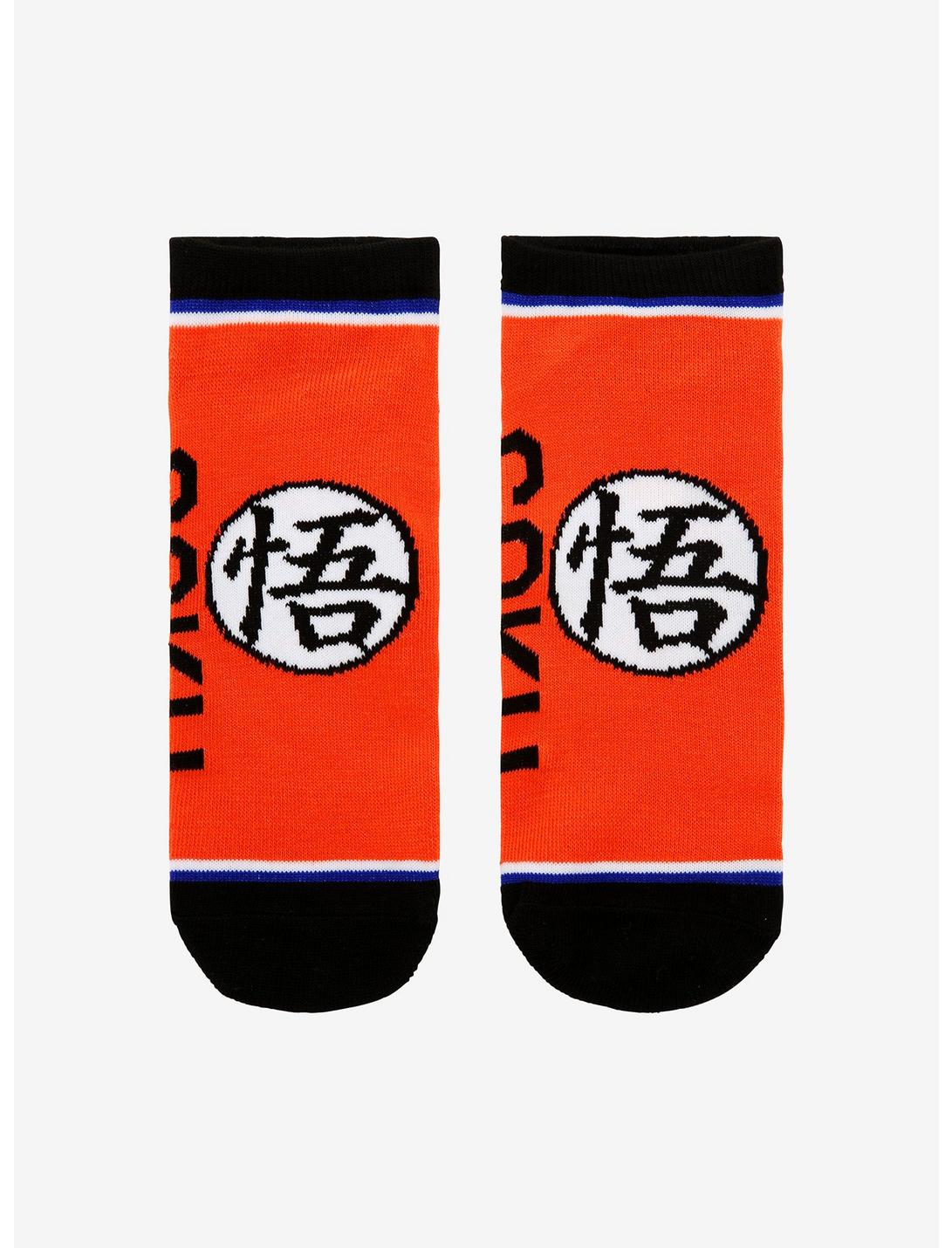 Dragon Ball Z Goku Kanji No-Show Socks, , hi-res