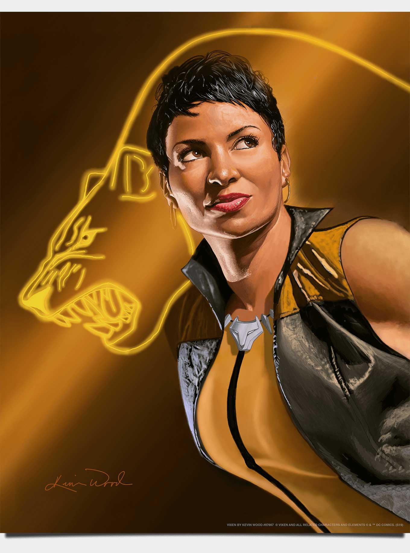 DC Comics Vixen Art Print, , hi-res