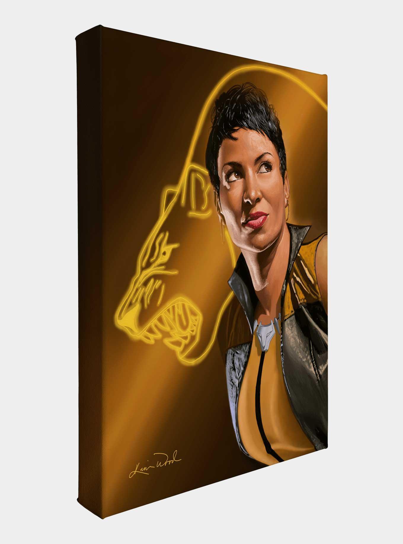 DC Comics Vixen Gallery Wrapped Canvas, , hi-res