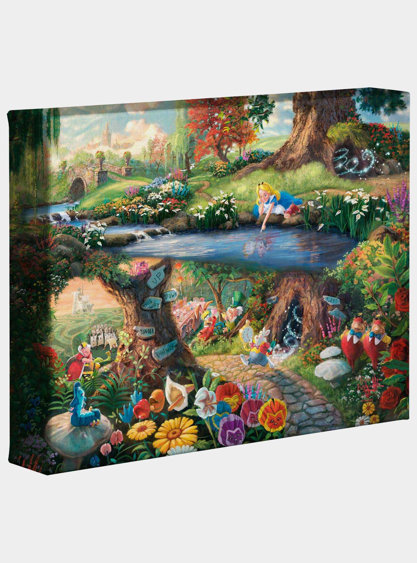 Disney Alice In Wonderland 8" X 10" Gallery Wrapped Canvas, , hi-res