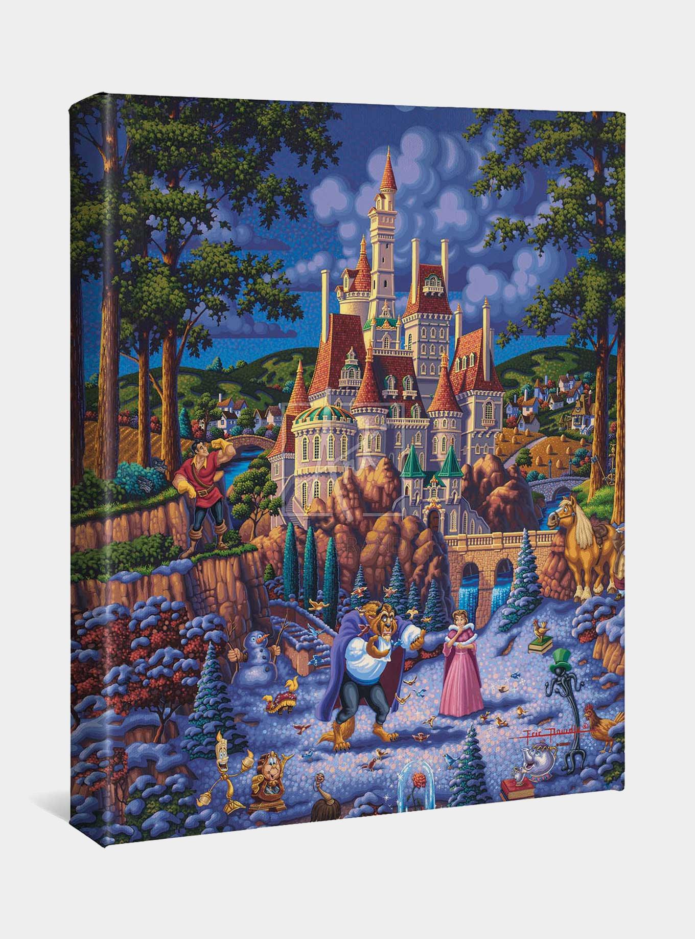 Disney Beauty And The Beast Finding Love Gallery Wrap Canvas, , hi-res