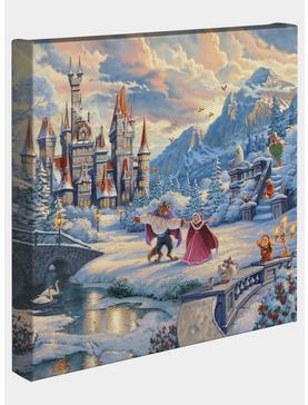 Disney Beauty And The Beast's Winter Enchantment Gallery Wrapped Canvas, , hi-res