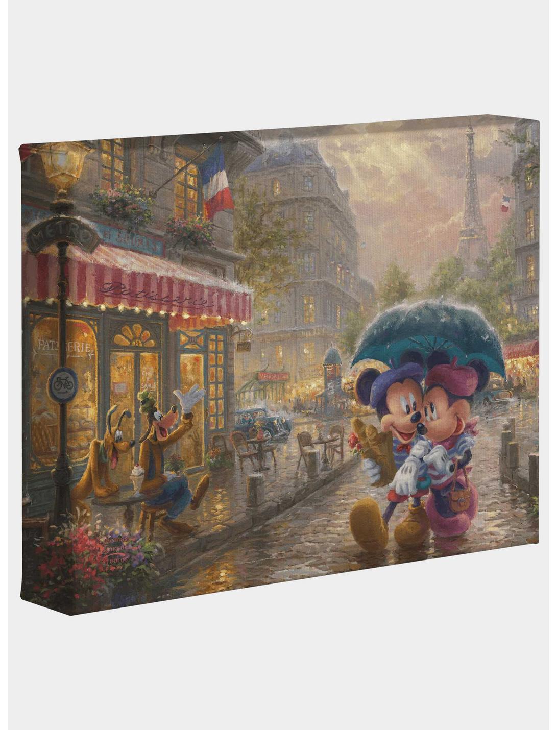 Disney Mickey And Minnie In Paris 8 X 10 Inches Gallery Wrapped Canvas, , hi-res