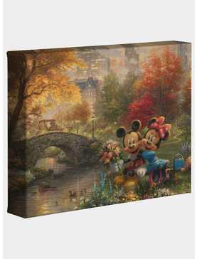 Disney Mickey And Minnie Sweetheart Central Park 8 X 10 Inches Gallery Wrapped Canvas, , hi-res
