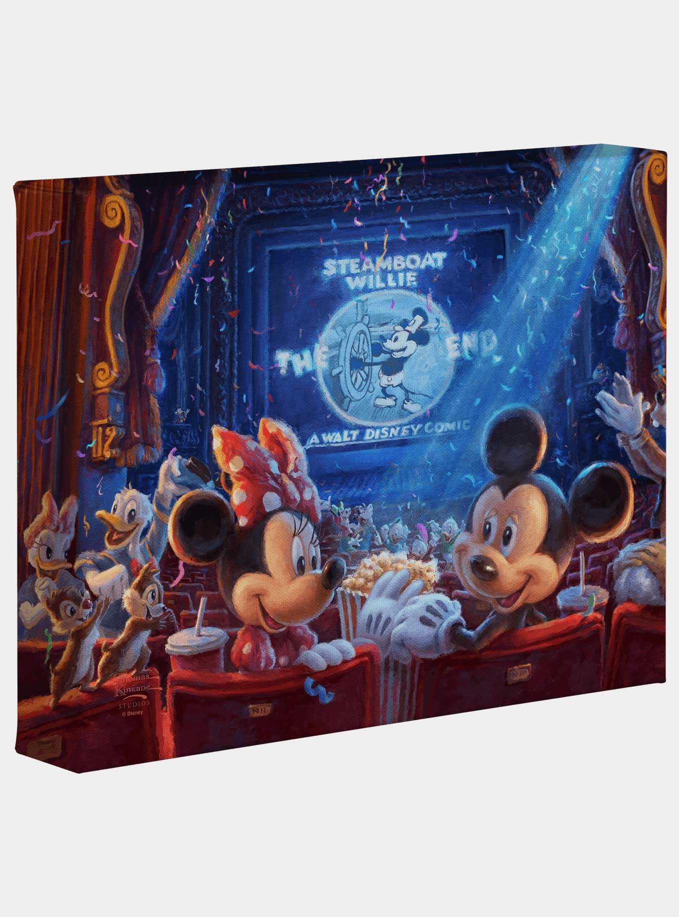 Disney Mickey's 90 Years Of Magic 8 X 10 Inches Gallery Wrapped Canvas, , hi-res