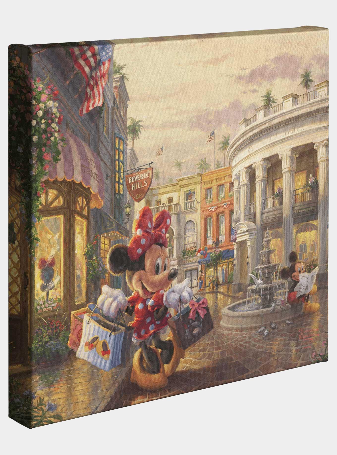 Disney Minnie Rocks The Dots On Rodeo Drive Gallery Wrapped Canvas, , hi-res