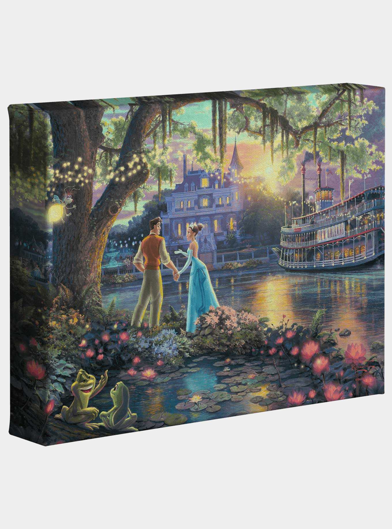 Disney The Princess And The Frog 8" x 10" Gallery Wrapped Canvas, , hi-res
