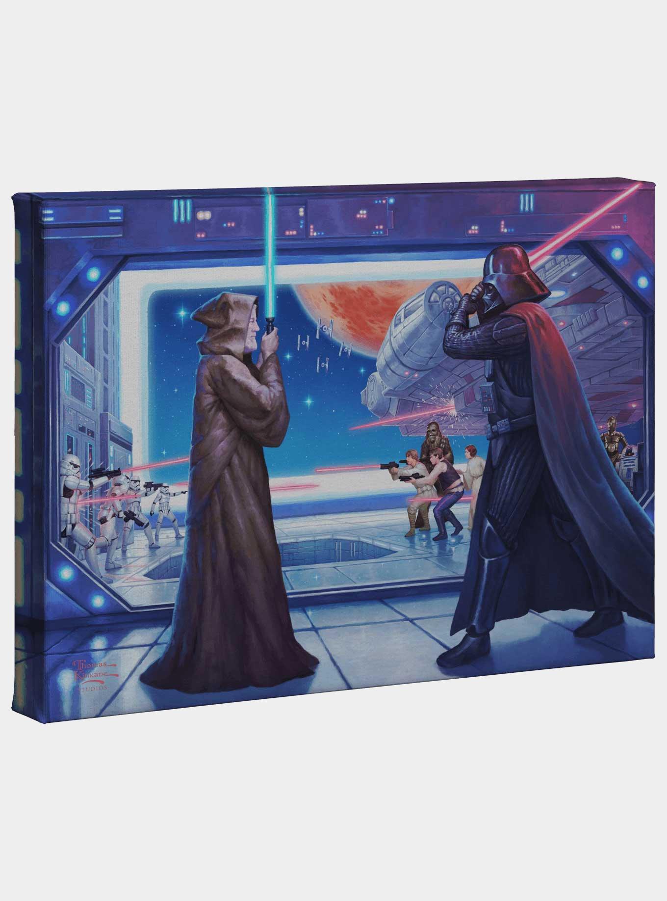 Star Wars Obi-Wan's Final Battle Gallery Wrapped Canvas, , hi-res