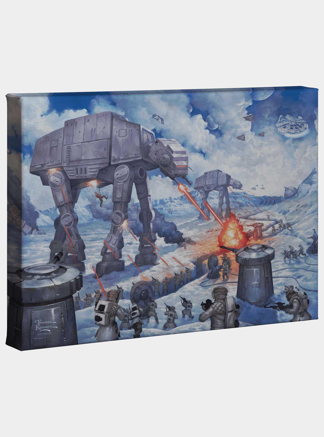 Star Wars The Battle Of Hoth Gallery Wrapped Canvas, , hi-res