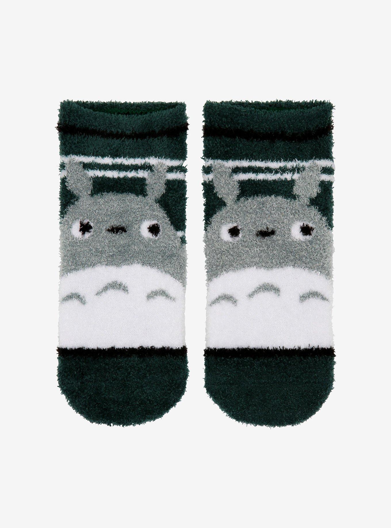 Studio Ghibli My Neighbor Totoro Fuzzy No-Show Socks, , hi-res