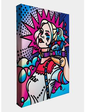 DC Comics Harley Quinn By Lisa Lopuck Gallery Wrapped Canvas, , hi-res