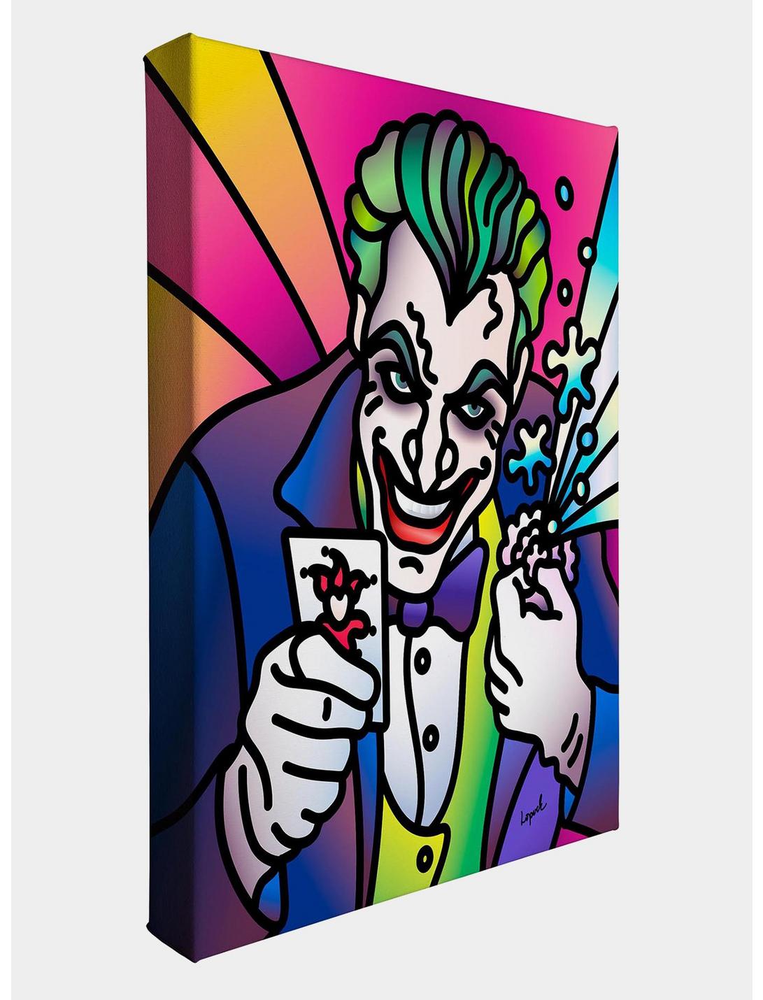 DC Comics The Joker By Lisa Lopuck Gallery Wrapped Canvas, , hi-res