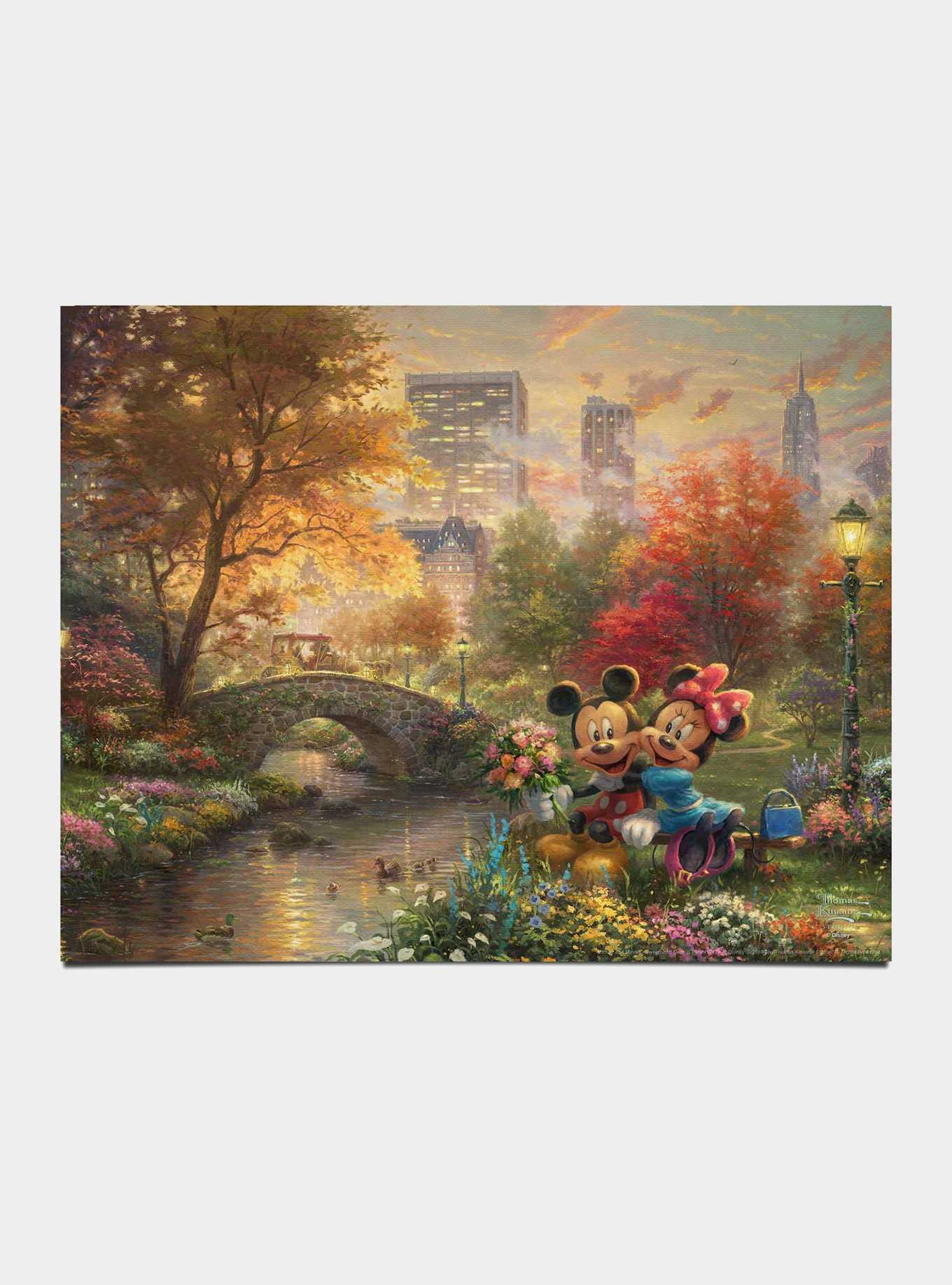 Disney Mickey And Minnie Sweetheart Central Park Art Prints, , hi-res