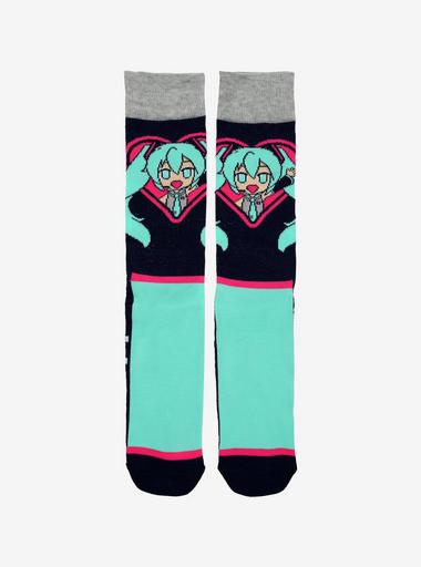 Hatsune Miku Crew Socks | Hot Topic