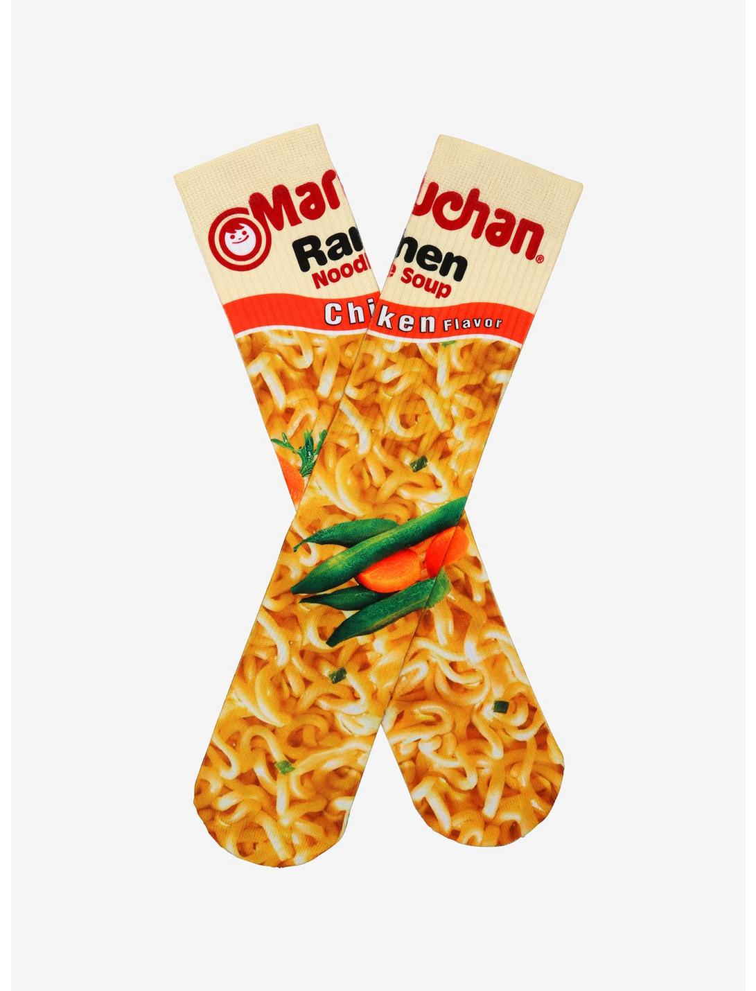 Maruchan Ramen Noodle Soup Chicken Crew Socks, , hi-res