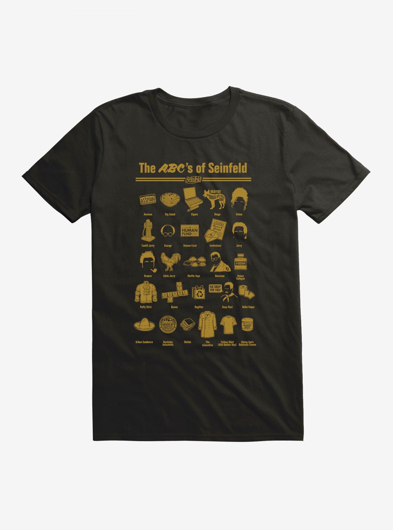 Seinfeld The ABC's T-Shirt