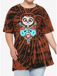 Disney Pixar Coco Miguel Tie-Dye Girls Oversized T-Shirt Plus Size, MULTI, hi-res