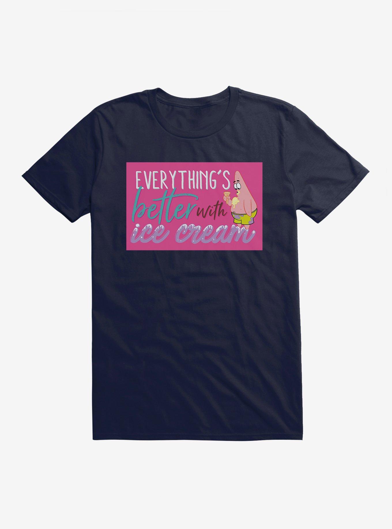 SpongeBob Better With Ice Cream T-Shirt, , hi-res