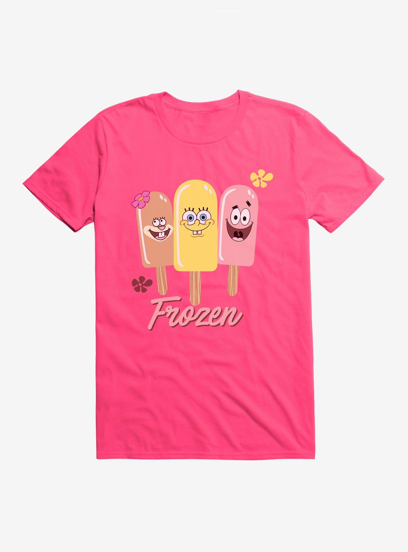 SpongeBob Frozen T-Shirt, HOT PINK, hi-res