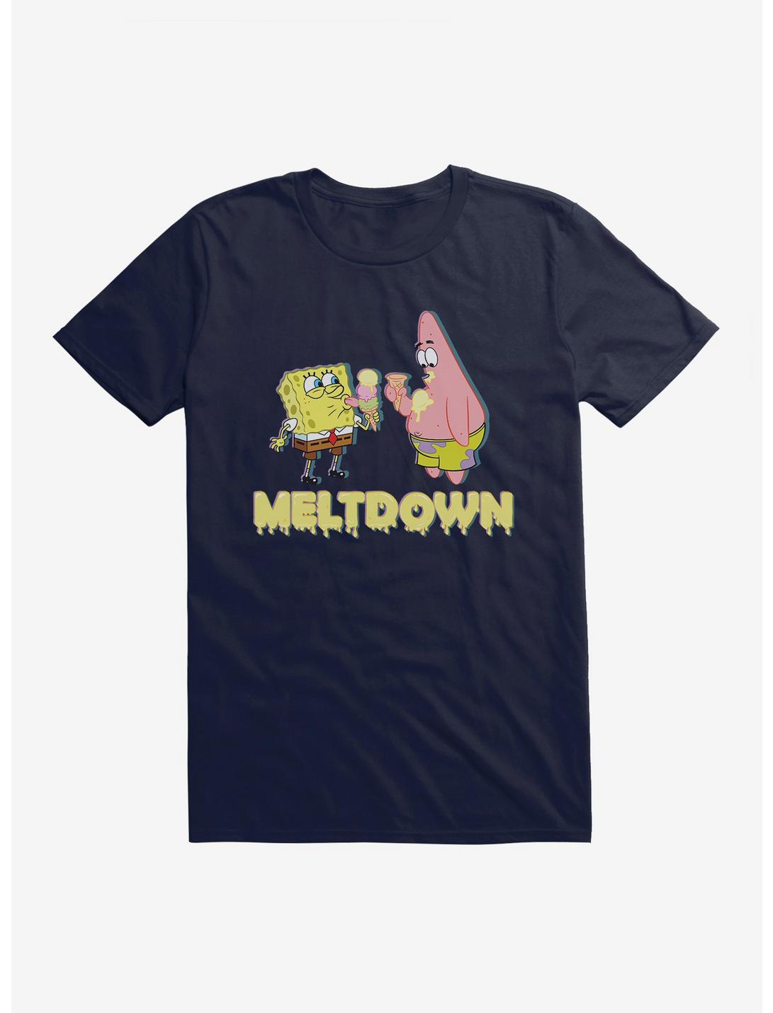 SpongeBob Meltdown T-Shirt, NAVY, hi-res