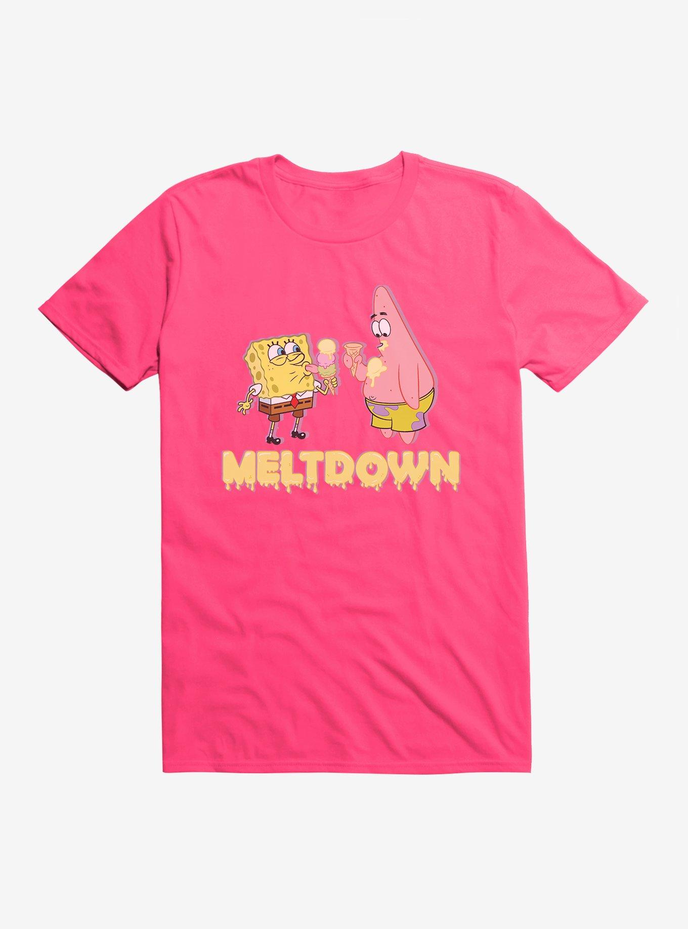 SpongeBob Meltdown T-Shirt, HOT PINK, hi-res