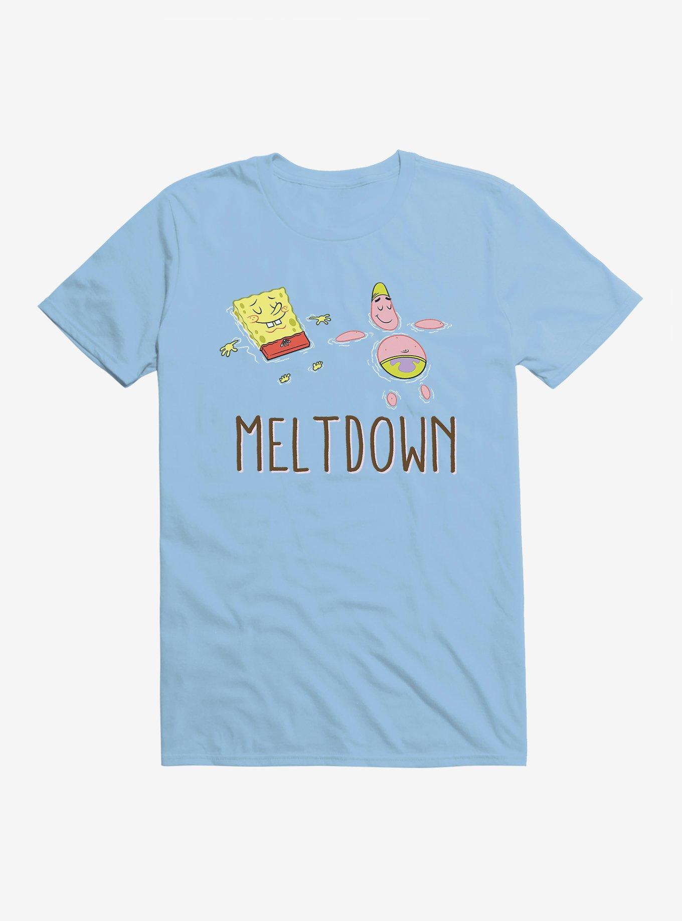 SpongeBob Meltdown Relax T-Shirt, LIGHT BLUE, hi-res