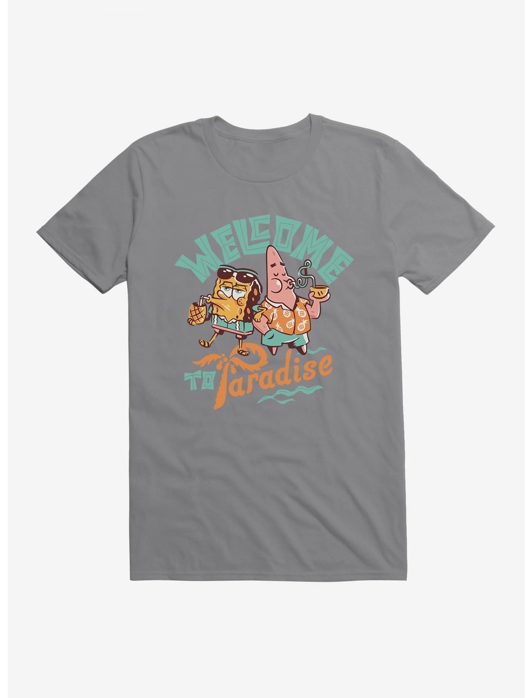 SpongeBob Welcome To Paradise Drinks T-Shirt, , hi-res