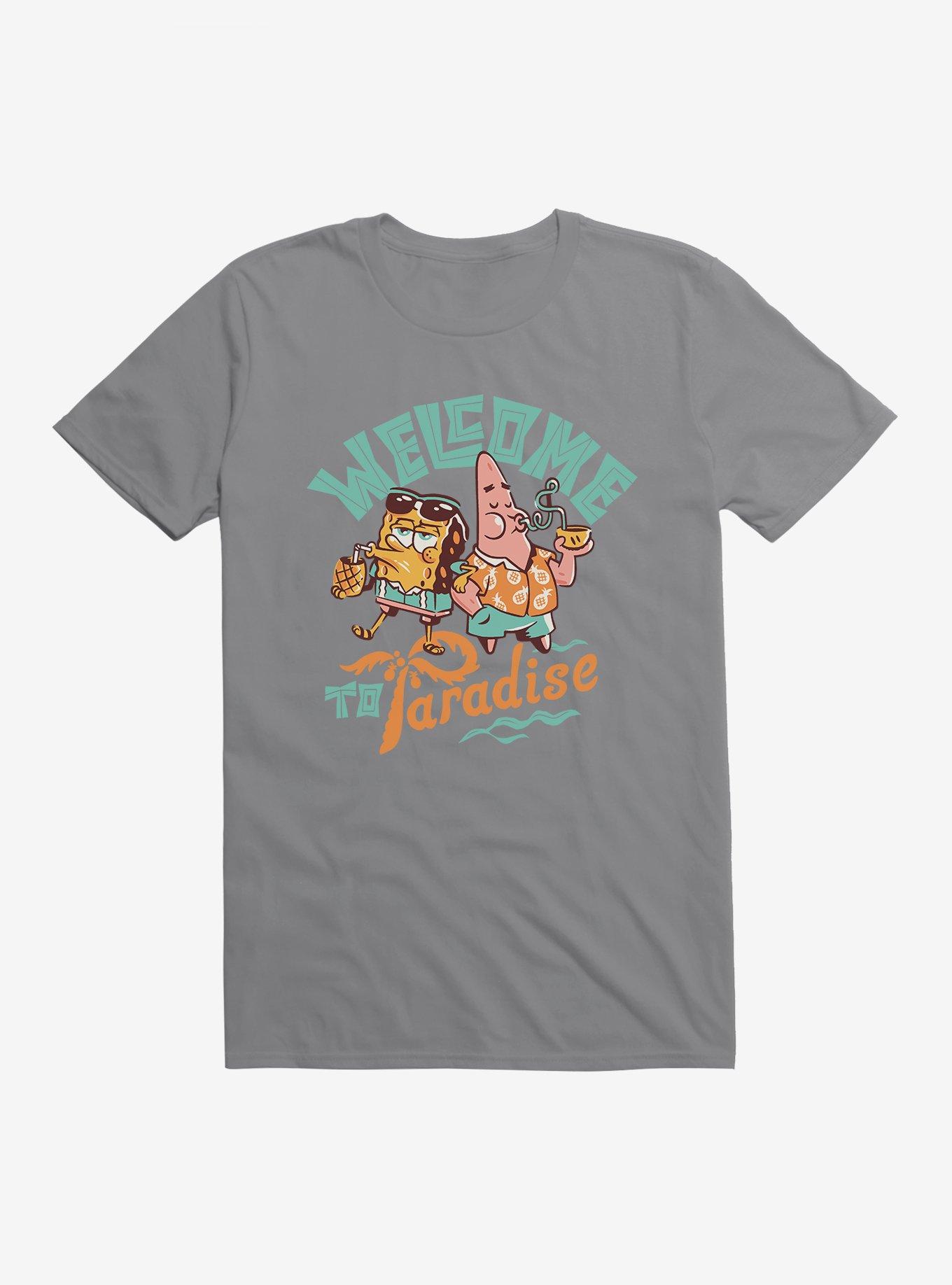 SpongeBob Welcome To Paradise Drinks T-Shirt, , hi-res