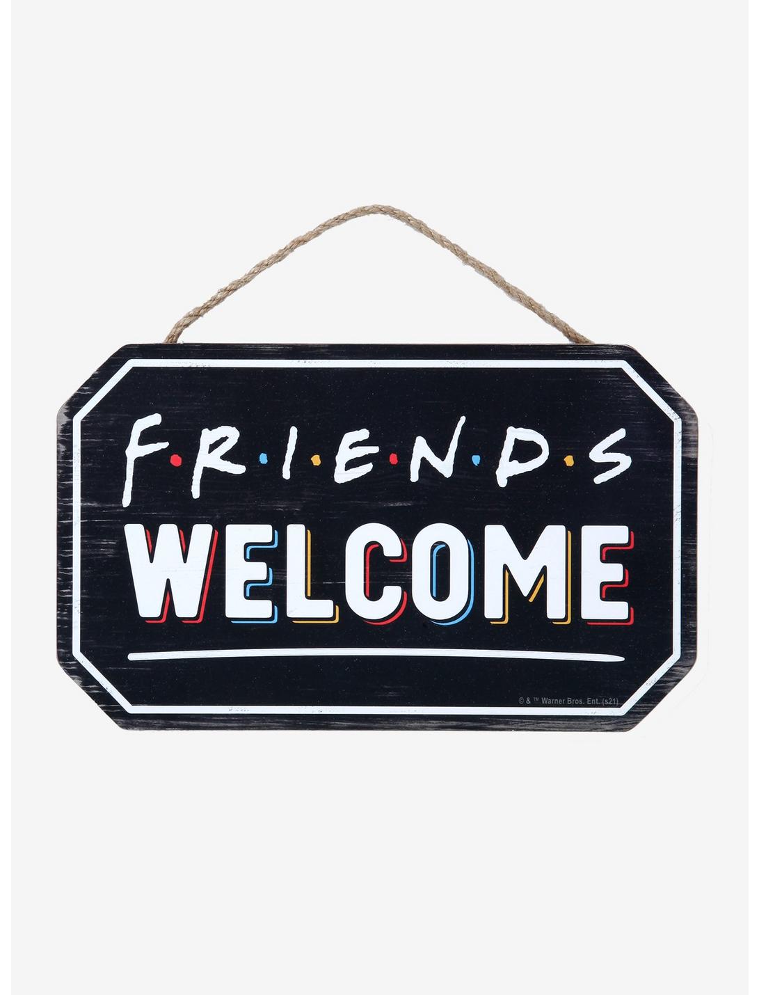 Friends Welcome Door Sign, , hi-res