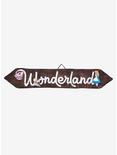 Disney Alice In Wonderland Character Wonderland Arrow Wood Wall Art, , hi-res