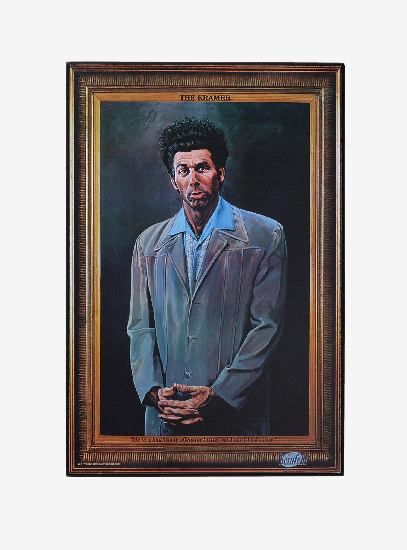 Seinfeld The Kramer Portrait Wood Wall Art | Hot Topic