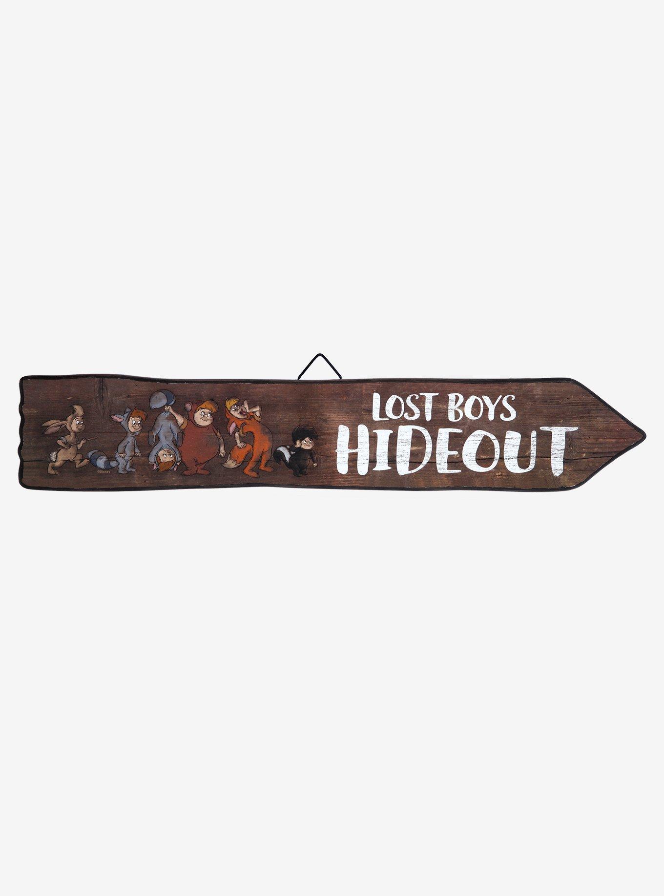 Disney Peter Pan Lost Boys Hideout Arrow Wood Wall Art, , hi-res