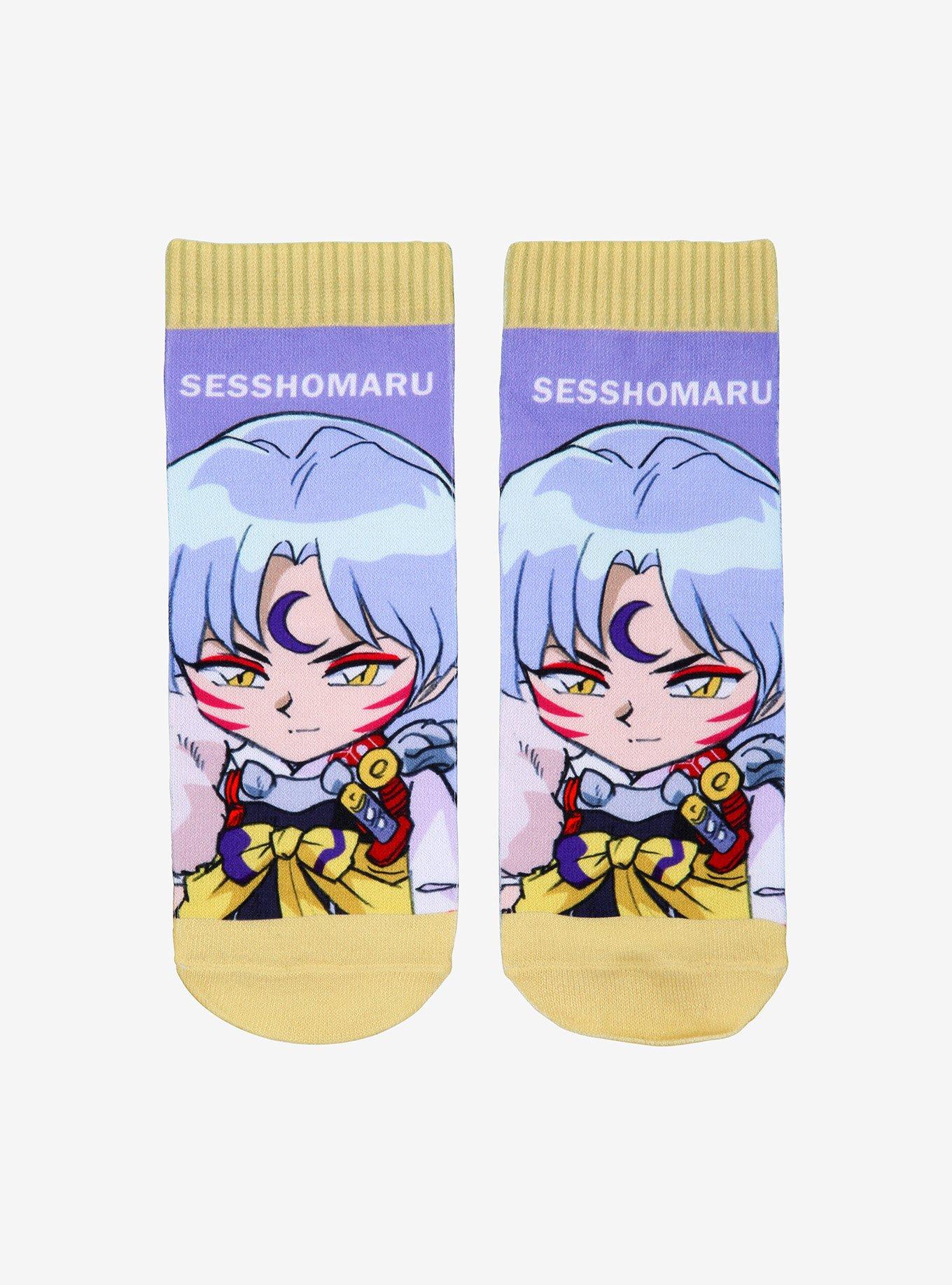 InuYasha Sesshomaru No-Show Socks, , hi-res